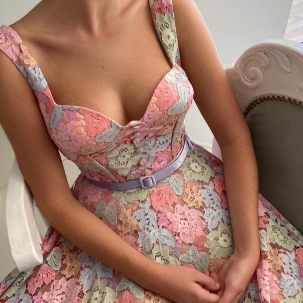 New Pastel Petals Tueta Matoshi dress Size 0-2